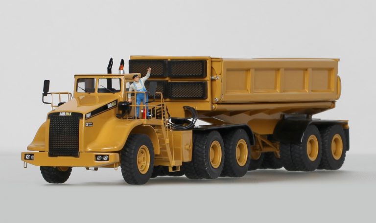 Haulmax 3900T off-road auto train for mining industry: truck tractor with semi-trailer