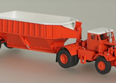 KW Dart 50S-BDT coal hauler with bottom dump trailer