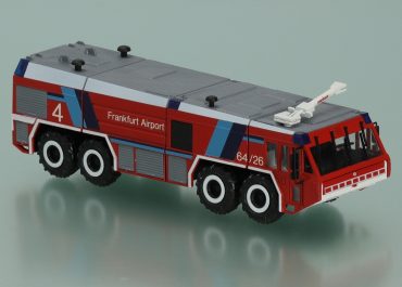Rosenbauer Simba GFLF 60/120-1 «Frankfurt Airport» fire airfield truck