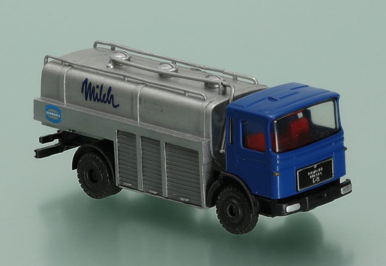 Schwarte «Milch» tanker milk truck on the chassis MAN F8 19.240FL