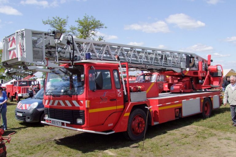 Camiva-PPM EPA30, Potain Poclain Manutention, fire truck ladder