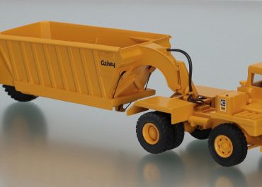 Сaterpillar 769B off-road Mining truck tractor with Truck semi-trailer Athey T Line PW 20
