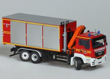 WLF, Wechsel Lader Fahrzeug, fire truck on the chassis MAN TGS I 26.360 M