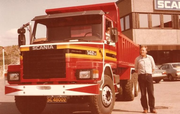 Scania T142E-420 Torpedo «Zwagerman» Mining rear dump truck
