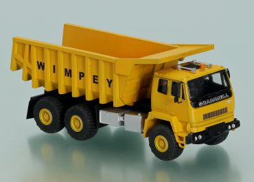 Scammell S26 «Wimpey Mining» Mining dump truck on the chassis Leyland Roadtrain