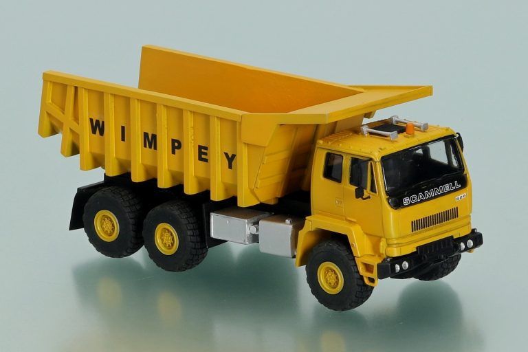 Scammell S26 «Wimpey Mining» Mining dump truck on the chassis Leyland Roadtrain