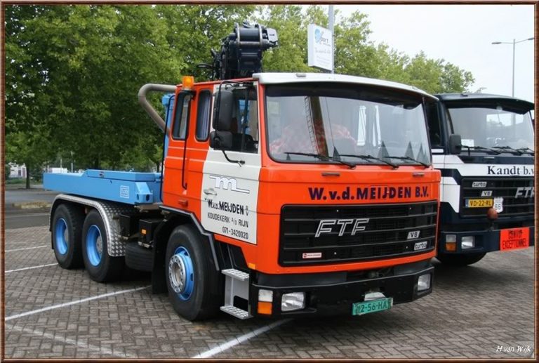 FTF, Floor Truck Fabriek, FS8.26D V8 Turbo «W. van der Meijden» heavy saddle-ballast tractor