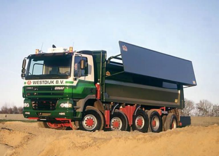 Ginaf X 5450S construction rear dump truck