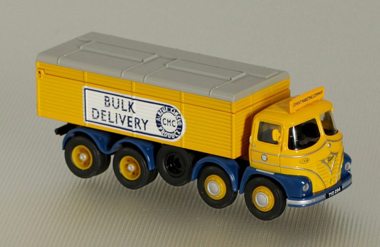 Foden S21, Mickey Mouse, «Blue Circle Cement» construction rear dump truck
