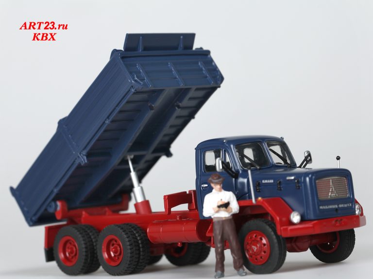 Magirus-Deutz 230D 26AK construction three-way dump truck Meiller Kipper