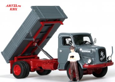 Henschel HS 12 A construction rear dump truck
