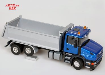 Scania T124-380 construction rear dump truck