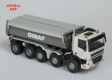 Ginaf X 5450S construction rear dump truck