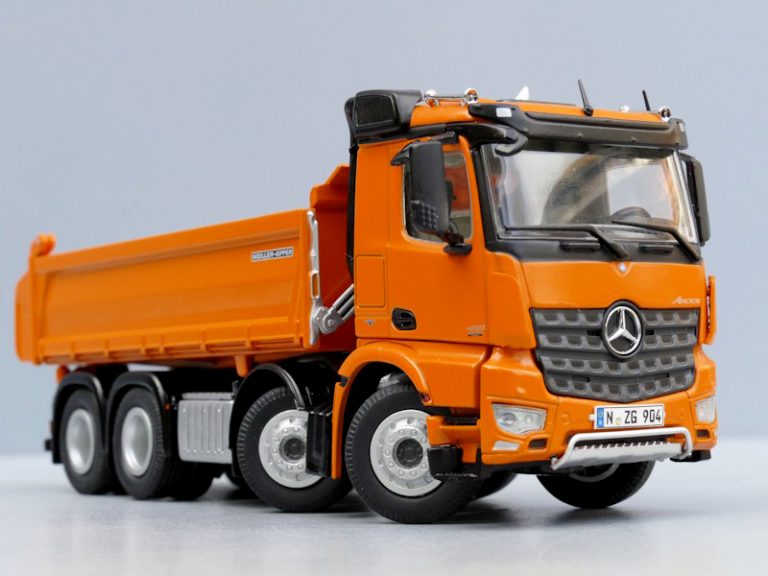 Mercedes-Benz Arocs 4151K construction three-way dump truck Meiller Kipper