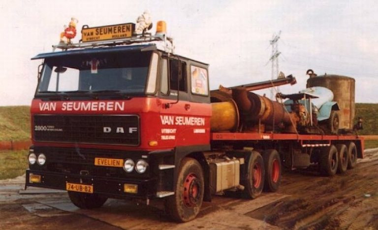 DAF F 3600 FT 3605 DKZ ATI, Advanced Turbo Interceding, «Van Seumeren» truck tractor