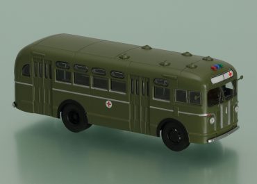 ЗиС-155 Санитарный опытный автобус для перевозки больных и раненых
