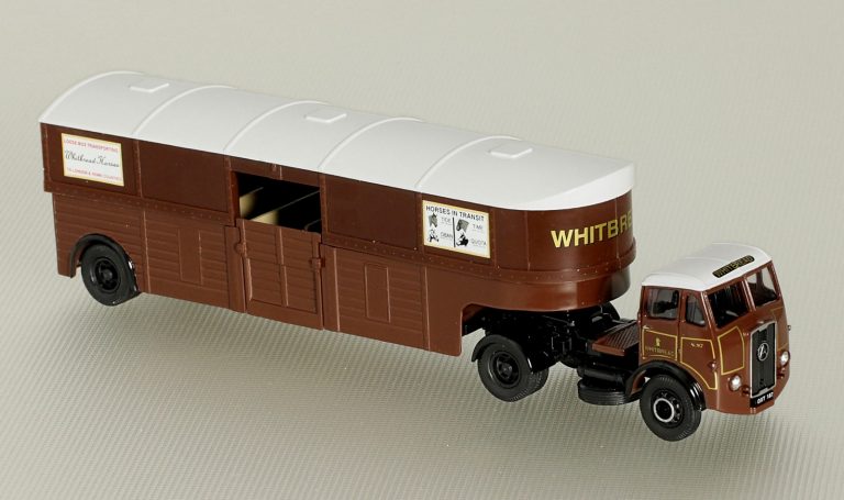 Atkinson Silver Knight «Whitbread» truck tractor with semi-trailer