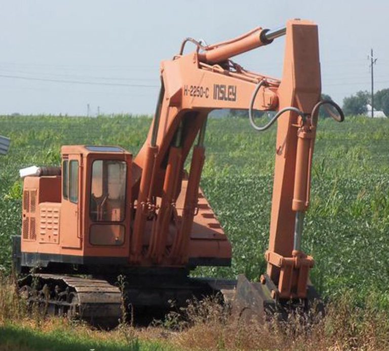 Insley HL-5000 crawler hydraulic excavator – loader