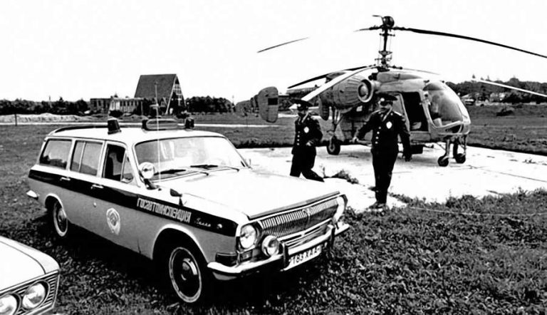 ГАЗ-24-02 «Волга» автомобиль дорожно-патрульной службы ГосАвтоИнспекции МВД СССР