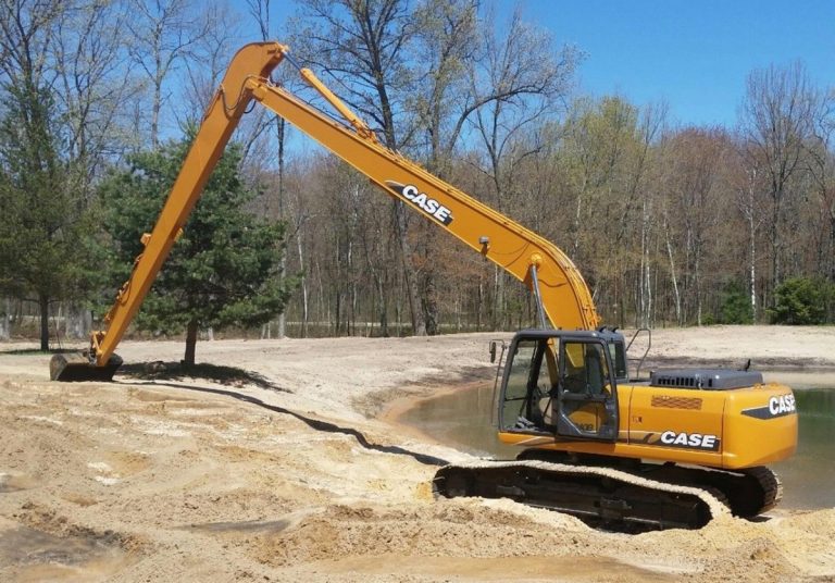Case CX 240B LR crawler hydraulic excavator