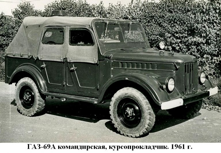 ГАЗ-69А автомобиль с кузовом фаэтон
