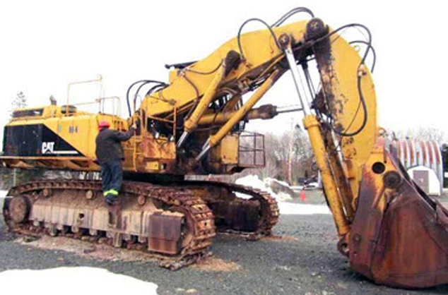 Caterpillar 5080 career crawler hydraulic excavator