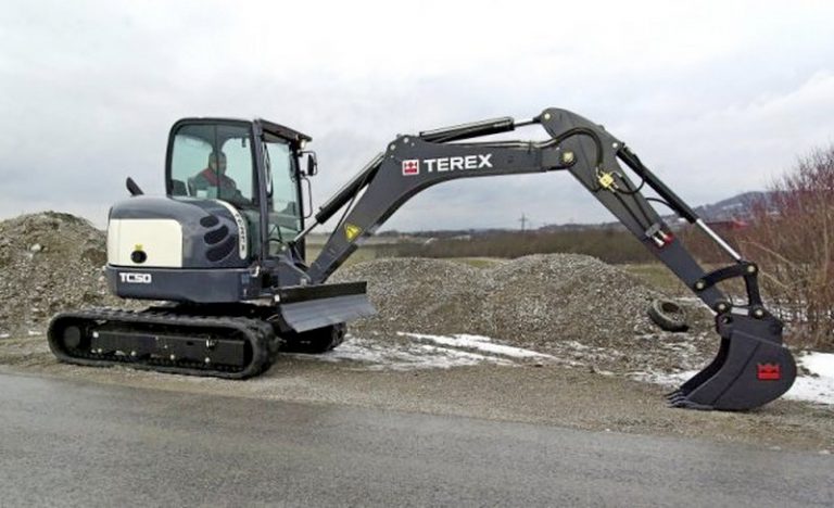 Terex / Schaeff TC 50 crawler hydraulic mini excavator