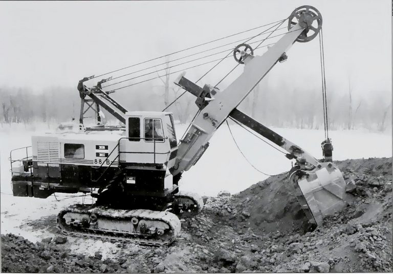 Bucyrus 88-B Series IV crawler mining shovel