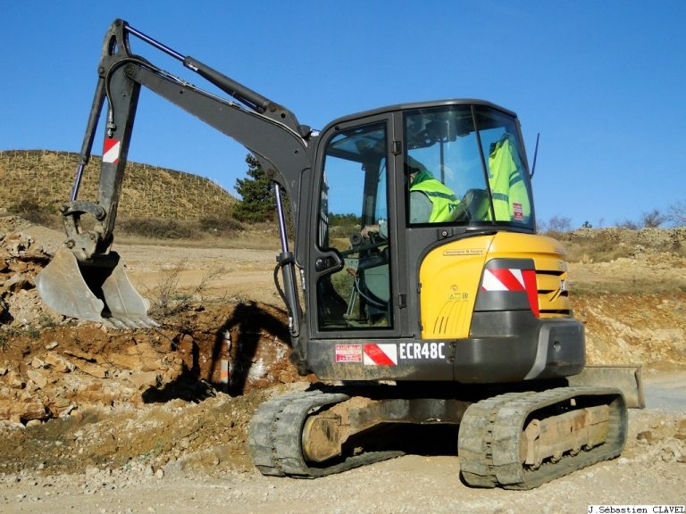 Volvo ECR 48C kompact crawler hydraulic excavator