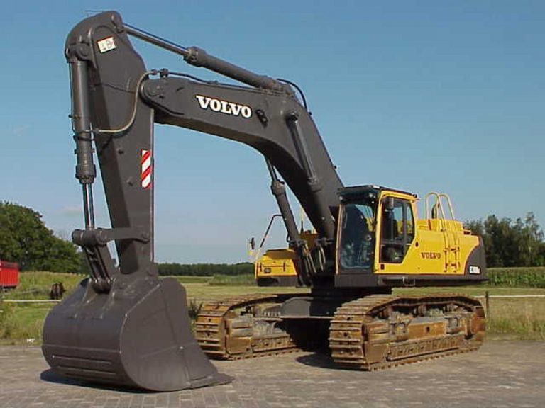 Volvo EC 700B LC career crawler hydraulic excavator