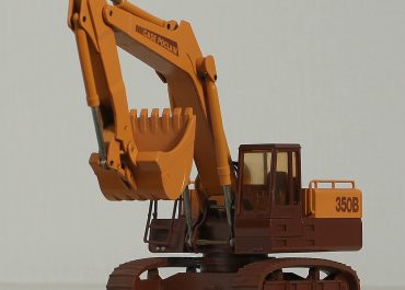 Case Poclain 350B crawler hydraulic mining shovel
