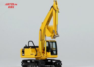 Komatsu PC 200-7 Galeo crawler hydraulic excavator