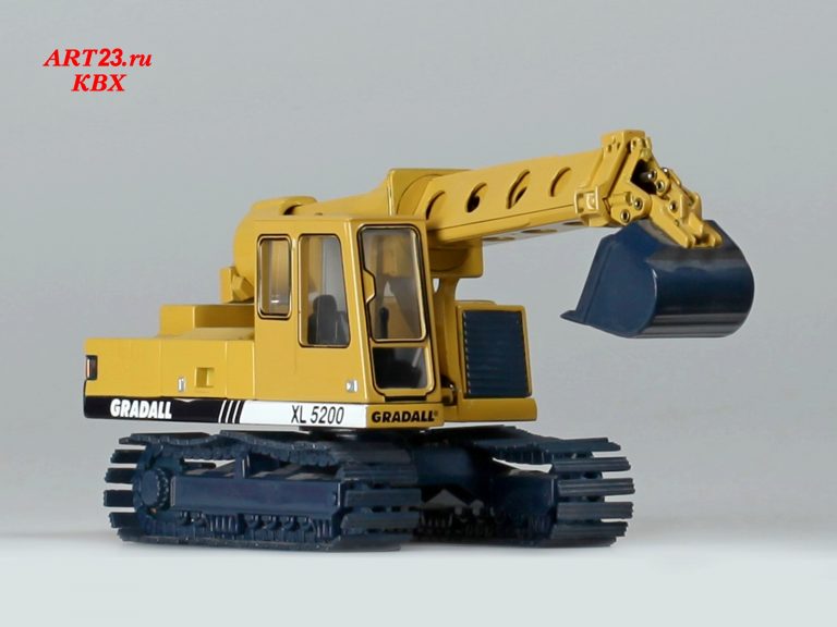 Gradall XL 5200 crawler hydraulic excavator — scheduler