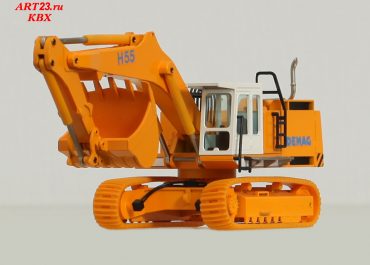 DEMAG H55 crawler hydraulic mining shovel