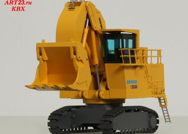 DEMAG Komatsu H255S crawler hydraulic mining shovel
