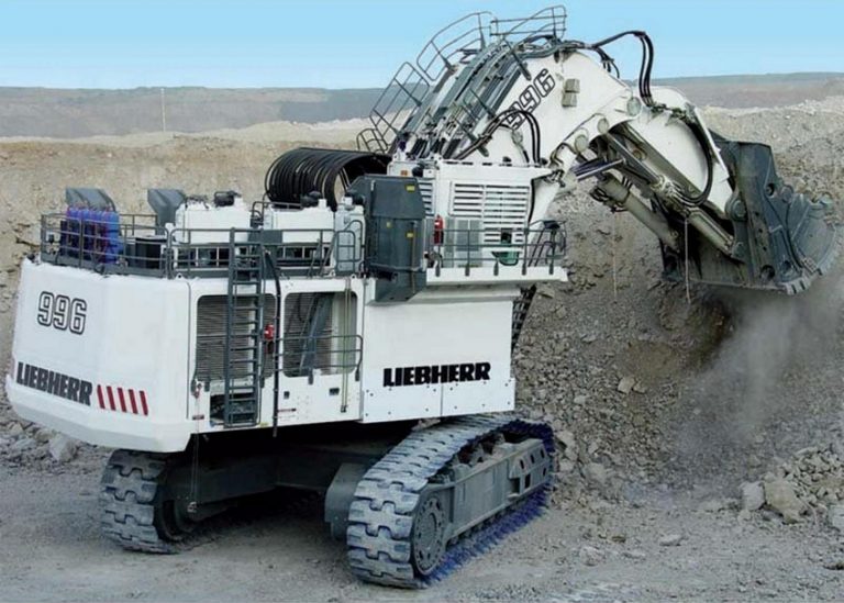 Liebherr R 996 career crawler hydraulic excavator