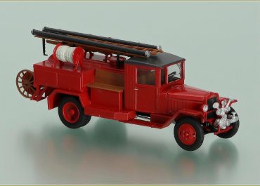 ПМЗ-7 пожарная автоцистерна на шасси УралЗиС-5В