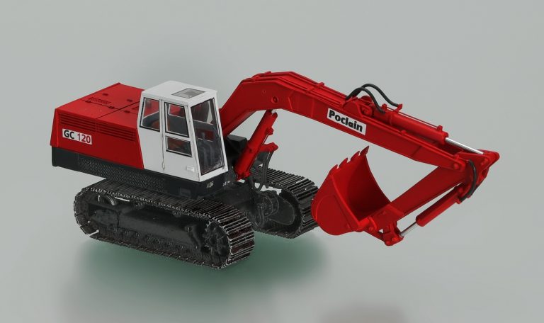 Poclain GC 120 crawler hydraulic excavator