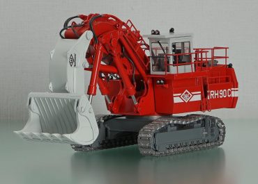 Orenstein & Koppel O&K RH 90C crawler hydraulic mining shovel