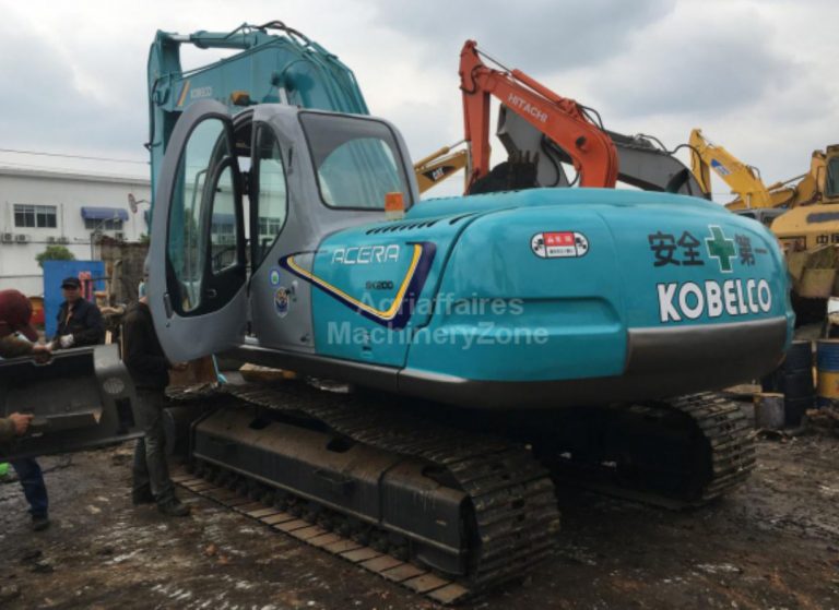 Kobelco SK200 Acera SV, Super Version, crawler hydraulic excavator