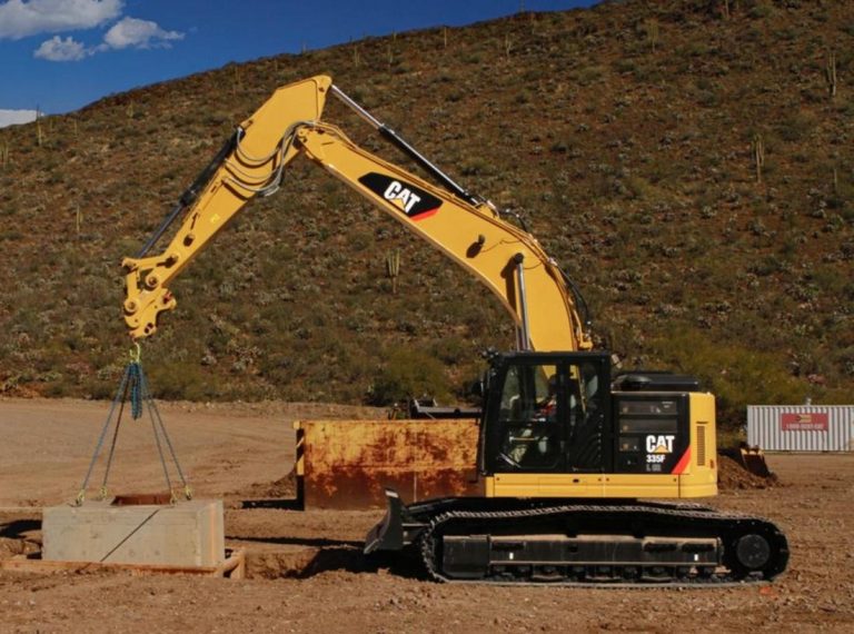 Caterpillar 335F L CR, Compact-Radius, crawler hydraulic excavator