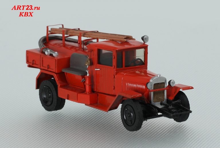 ПМЗ-7 пожарная автоцистерна на шасси УралЗиС-5В