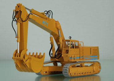 DEMAG H71 career crawler hydraulic excavator
