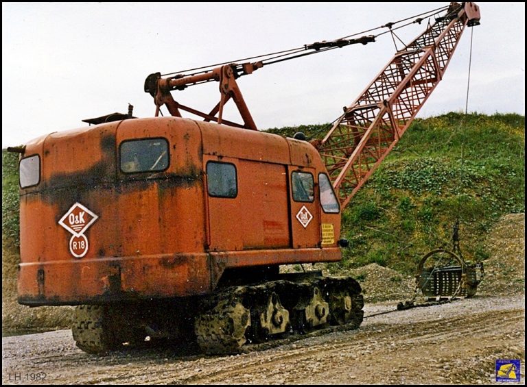 O&K L651, R18 1962, cable mechanical excavator