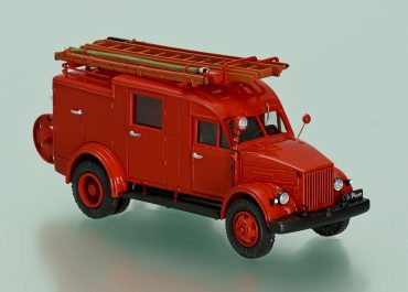 ПМГ-12, АН-25(51) мод. 12 пожарный автонасос на шасси ГАЗ-51, насос ПН-25А