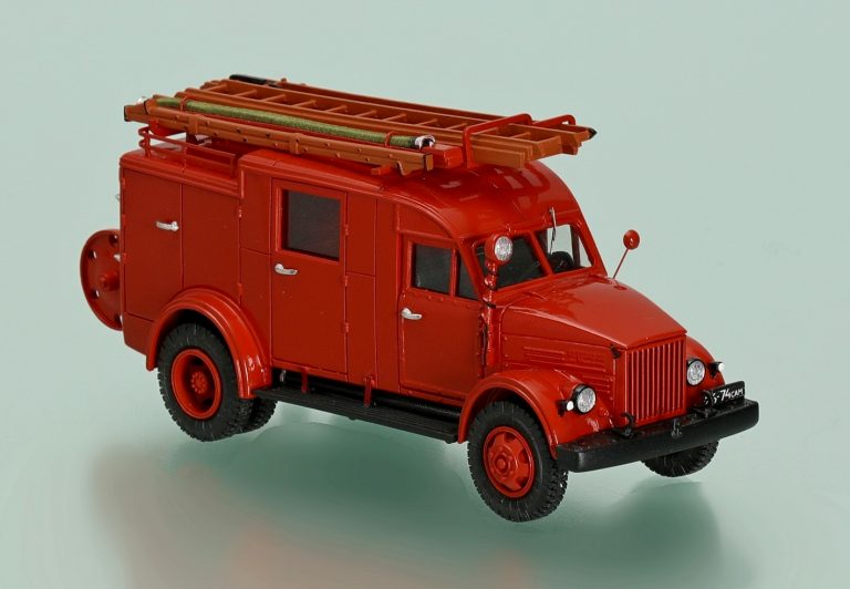 ПМГ-12, АН-25(51) мод. 12 пожарный автонасос на шасси ГАЗ-51, насос ПН-25А
