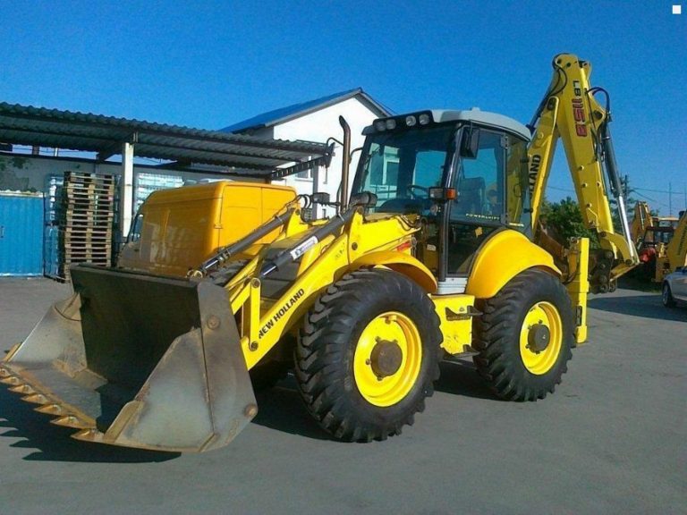 New Holland LB 115 B Wheeled Hydraulic excavator-loader