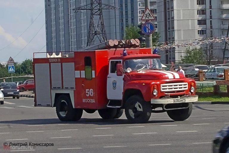 АЦ-40 (130) 63Б пожарная автоцистерна прошедшая капремонт с заменой кузова на фирме Iskada