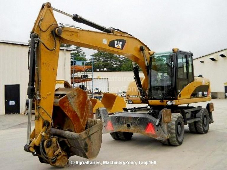 Caterpillar M 316D Wheeled Hydraulic excavator