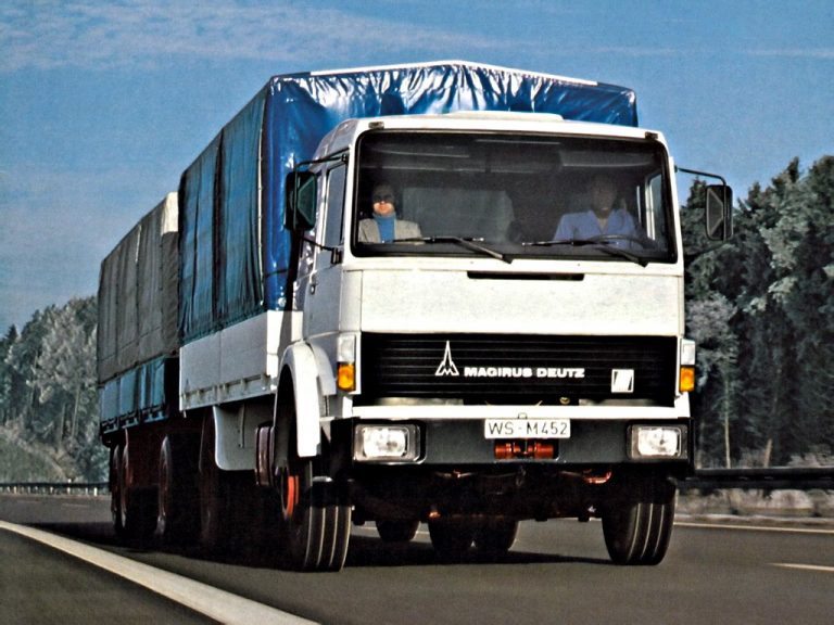Iveco Magirus Deutz 320 M 19 FL medium-duty flatbed truck